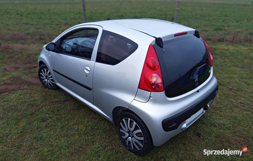 Peugeot 107 10benzyna 2008r Klimatyzacja 96 immobilizer Ostróda