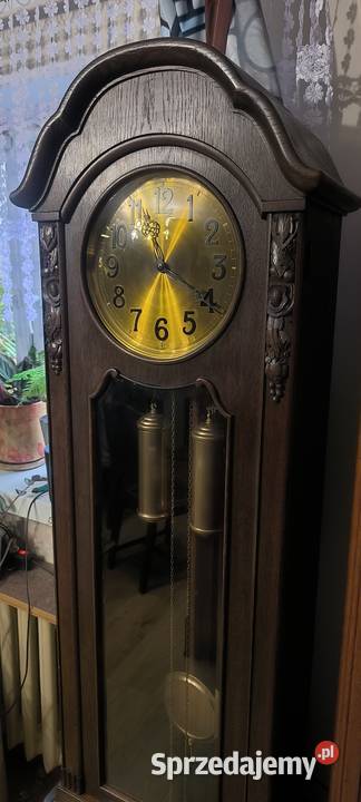 Zegar stojący LFS śliczna ciemna ośmiostrunowa Kwaczała