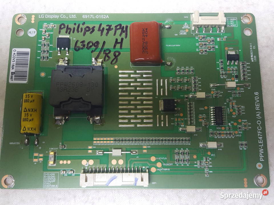 Philips 47PFH630988 zbita matryca śląskie Sosnowiec sprzedam