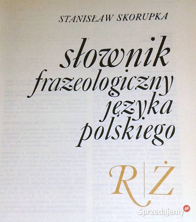 Słownik frazeologiczny języka polskiego Tom 12 Chełm