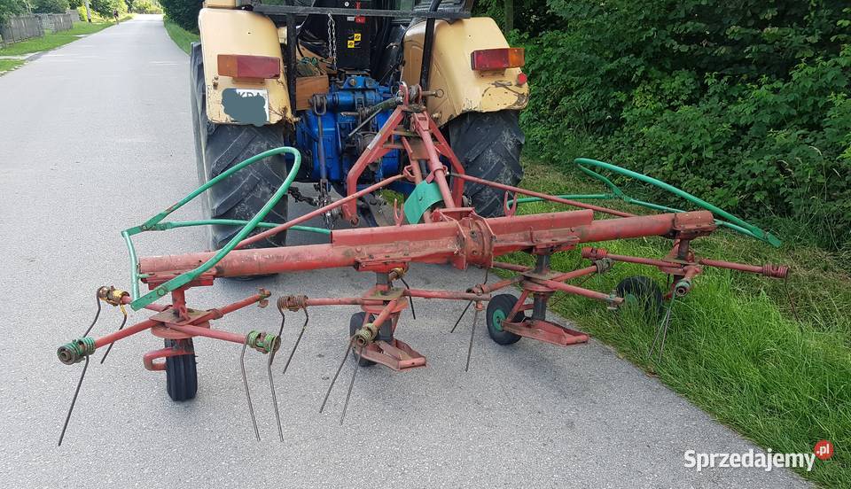 Roztrząsacz karuzelowy Duży 4 pajączki do siana Zgrabiarki i przetrząsacze Dąbrowa Tarnowska