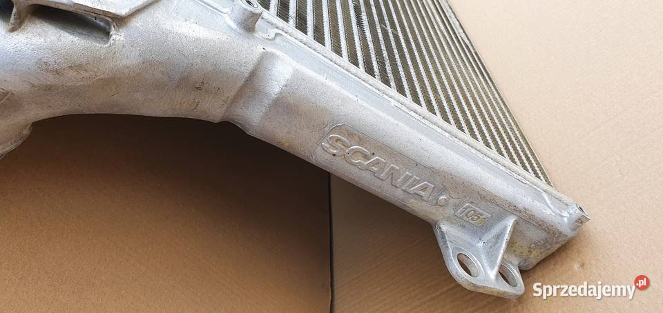 SCANIA R S CHŁODNICA POWIETRZA INTERCOOLER Bieleń