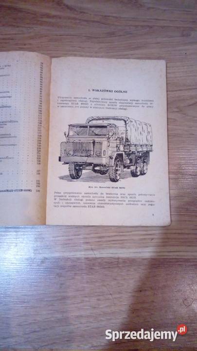 Star 660 M2 instrukcja obsługi samochodu Dobieszowice sprzedam