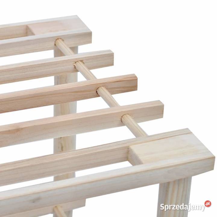 vidaXL Regały na buty z 4 półkami 2 lite drewno Warszawa sprzedam