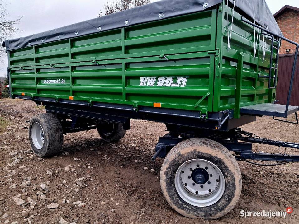 Przyczepa HL8011 wywrot trzy stronny Piotrkówek