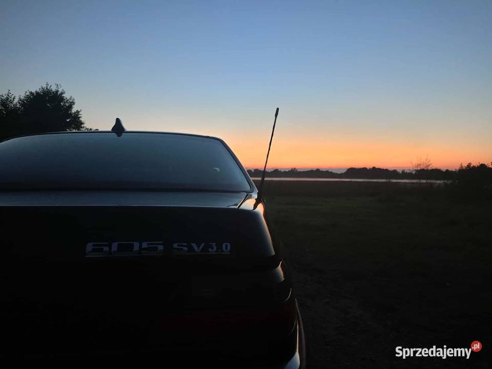 Peugeot 605 30 V6 BENZYNA AUTOMAT Rok produkcji 1997 605 Białobrzegi