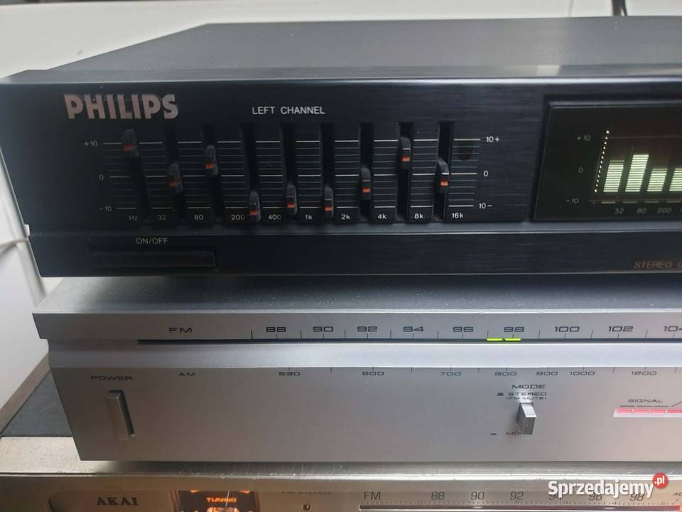 Philips korektor graficzny duża wieża