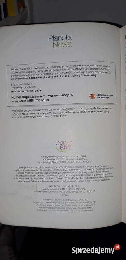 planeta 1 geografia książki kolekcjonerskie Warszawa