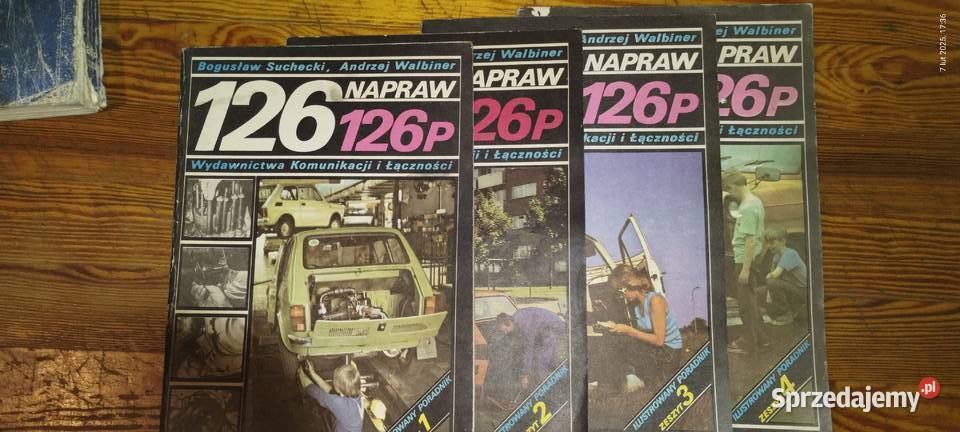 Fiat 126p instrukcja maluch Poradniki, albumy i reportaże Pleszew