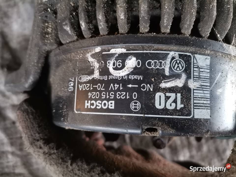 Alternator Audi A6 C5 25 Pozostałe Wisznice