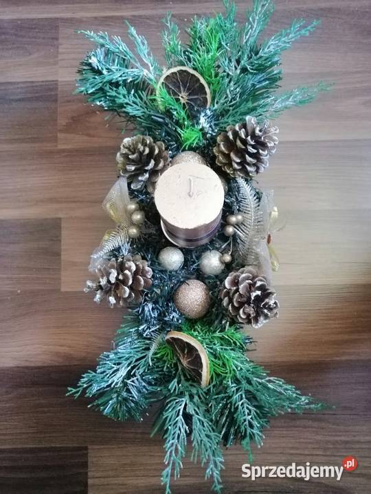 Kmpozycja świąteczna w naczyniu ceramicznym śląskie