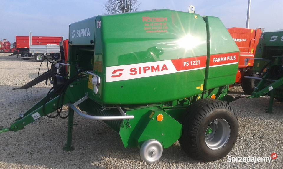 Prasa Belująca SIPMA 1221 FARMA PLUS TANIO Sipma Rolujące (belujące) Uniejów