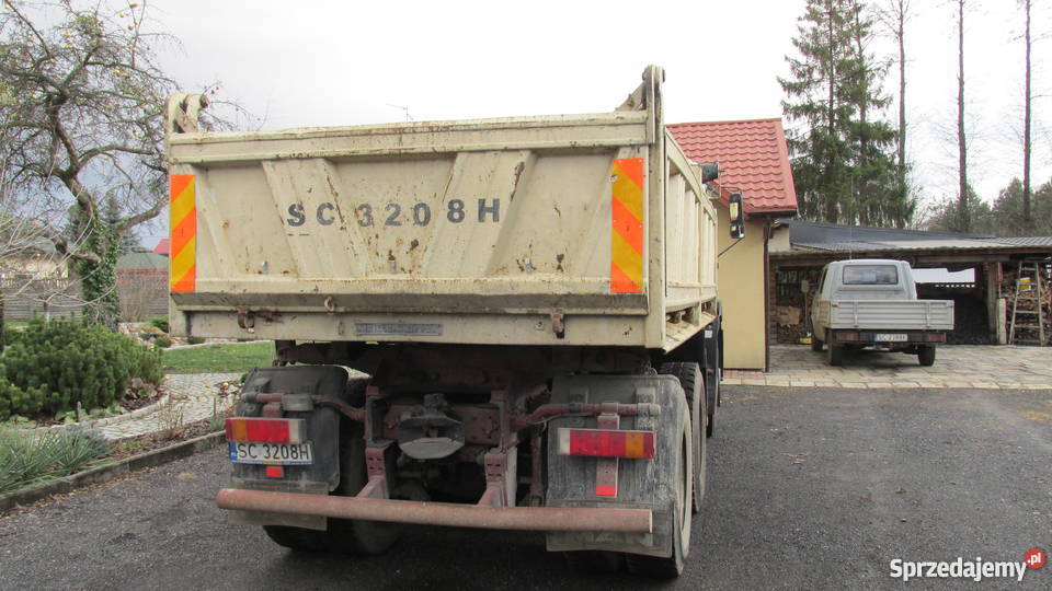 MAN f90 26320 wywrotka trzyosiowa hydroburta Częstochowa
