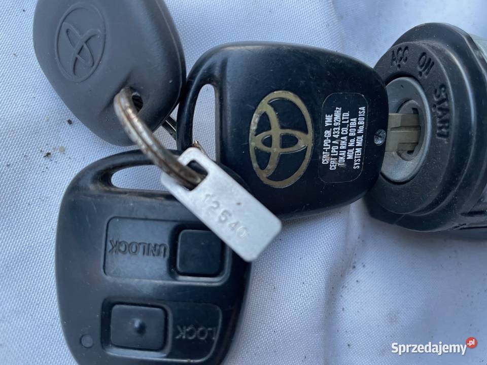Toyota Celica zestaw startowy stacyjka komputer Rok produkcji 2004 Poznań