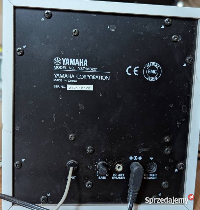 Yamaha YSTMS201 kultowy zestaw głośników 21 Warszawa sprzedam