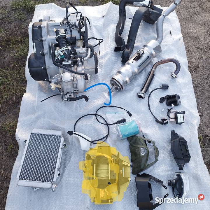 Yamaha kodiak 450 silnik tłumik chłodnica Pozostałe Lubartów