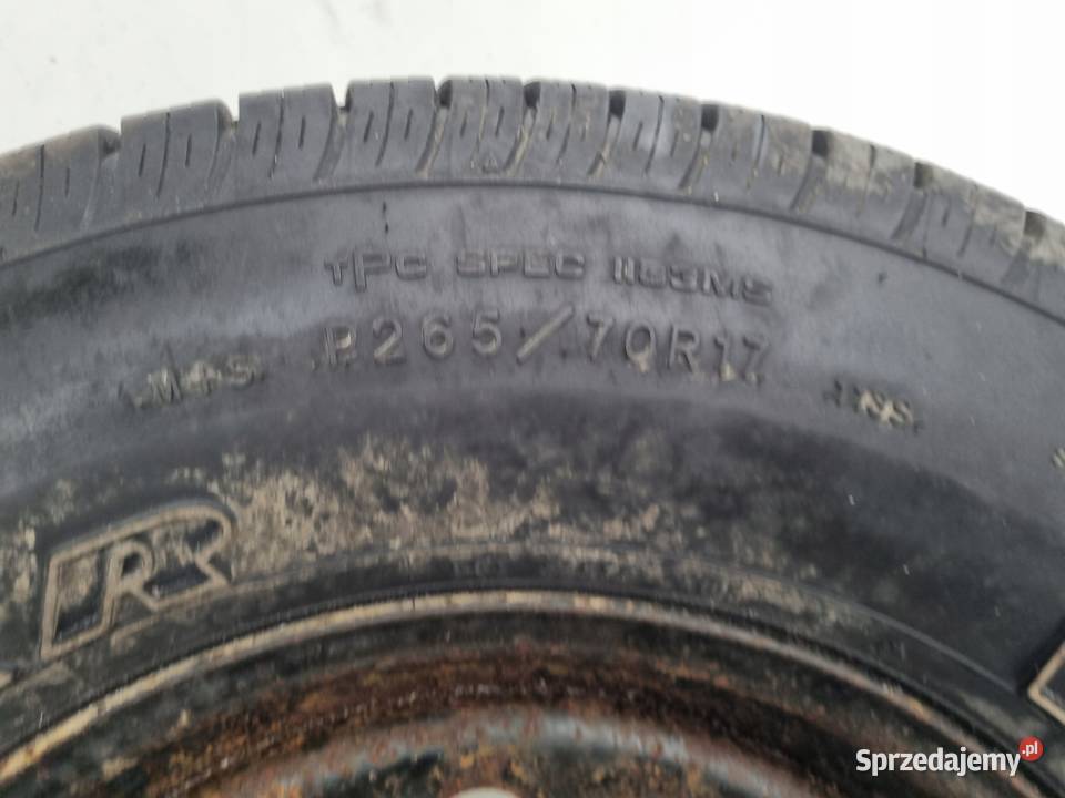 Pajero Ram Ranger KOŁO ZAPASOWE Zapas felga Samochodowe lubelskie Chełm