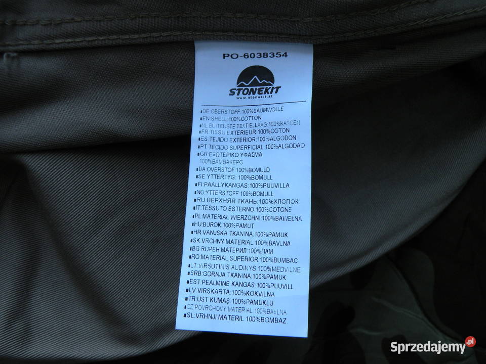 Kombinezon mechanika piaskowy STONE KIT 54 Wrocław