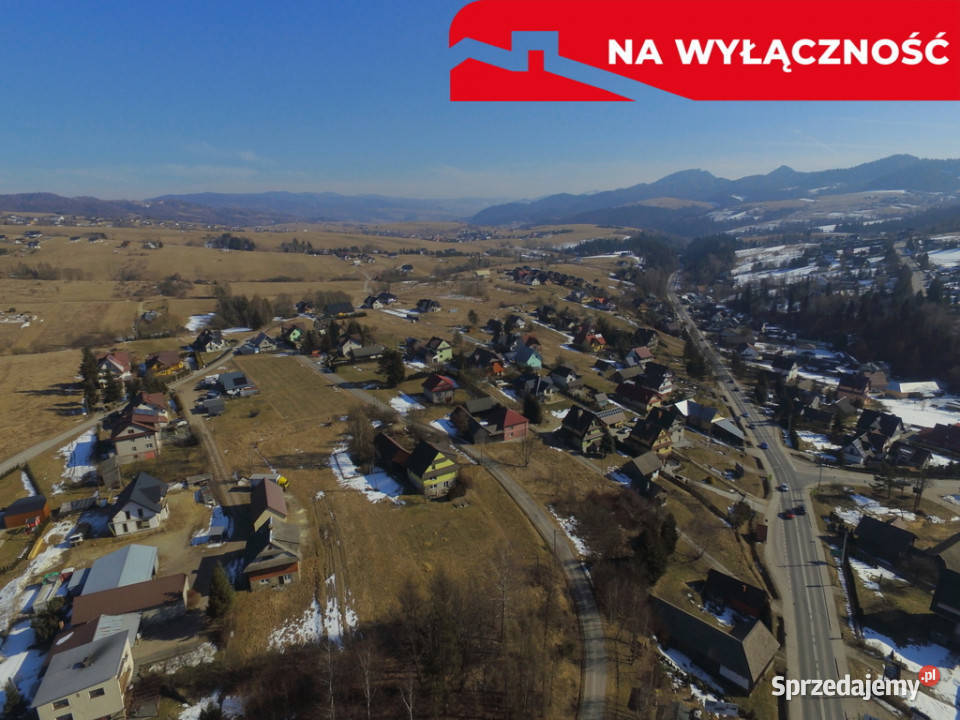 Wymiarowe działki budowlane w Krośnicy Krośnica