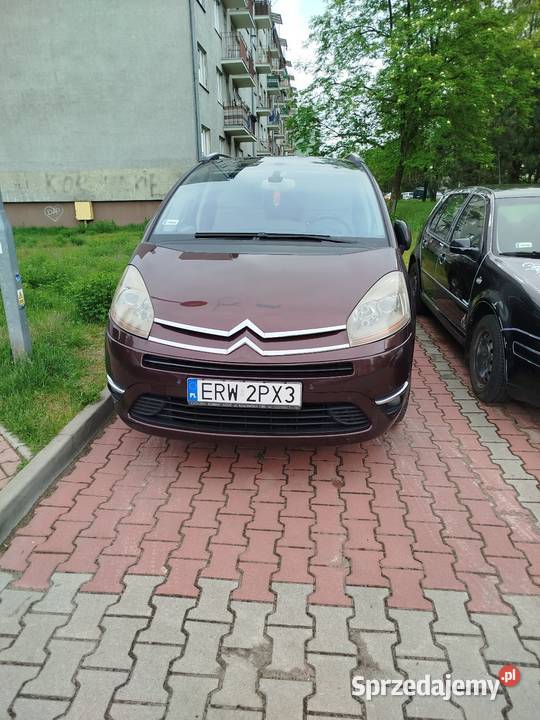 Sprzedam Citroen C4 grand Picasso Uszkodzony podgrzewane fotele świętokrzyskie Suchedniów sprzedam