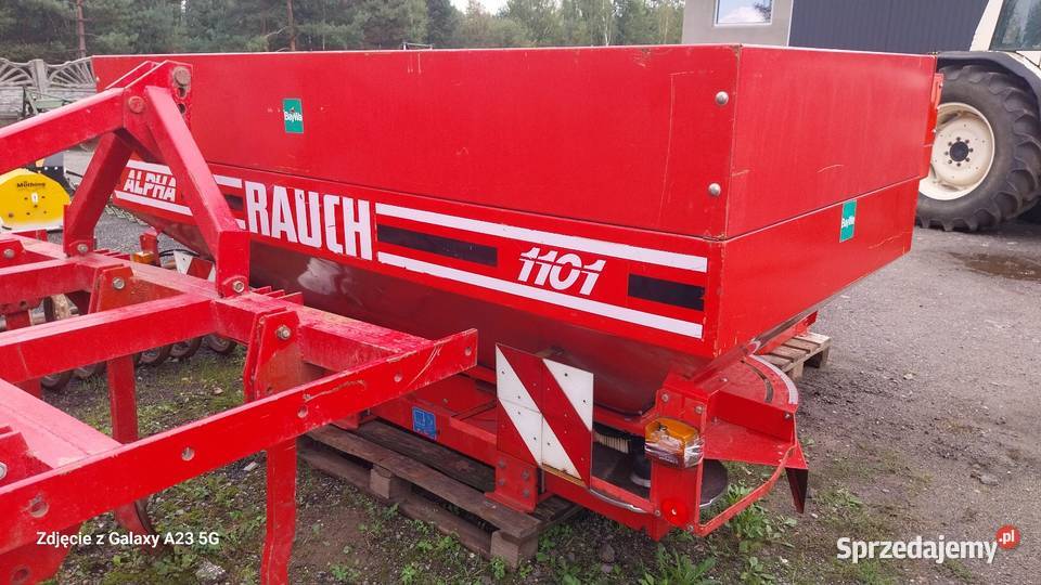 Rozsiewacz RAUCH ALPHA 1101 nadstawka Rozsiewacze nawozów Rolnictwo
