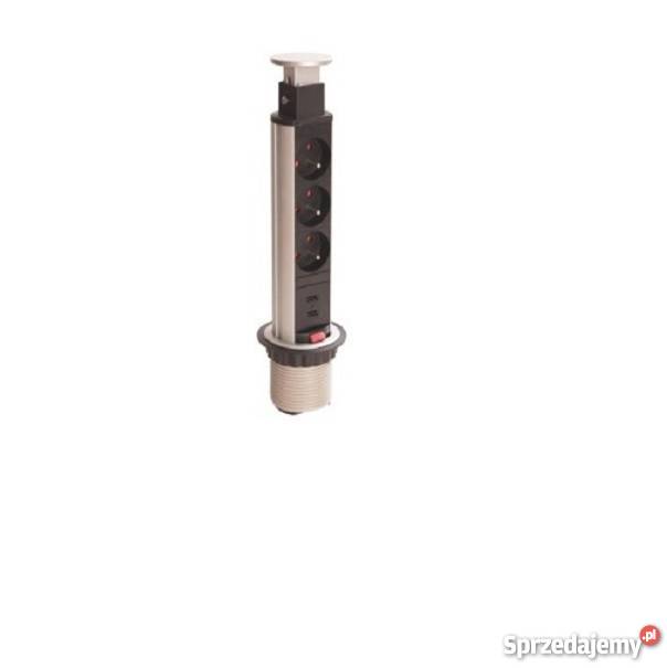POWER PORT LISTWA PRZEDŁUŻACZ CHOWANA W BLAT USB Akcesoria meblowe sprzedam