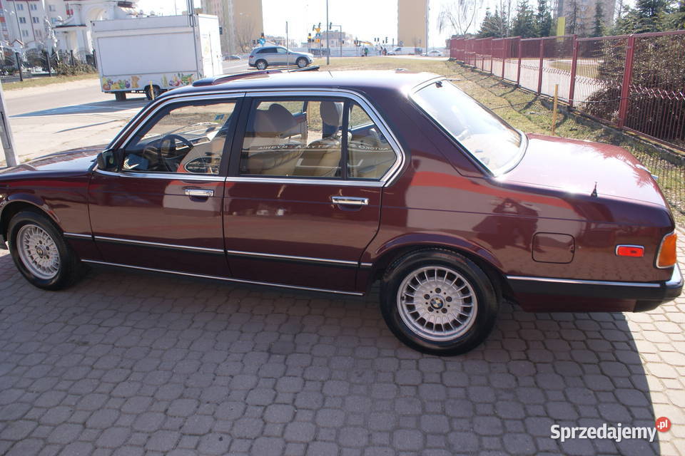 BMW 735i Kat1985r Stan Kolekcjonerski Import Seria 7 podlaskie Białystok sprzedam