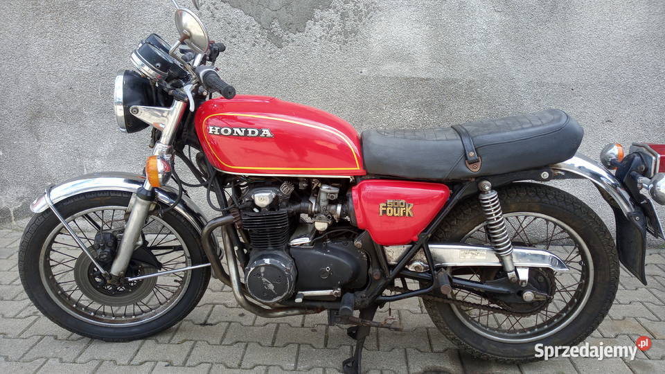 Honda CB 550 Zarejestrowana w kraju nieuszkodzony