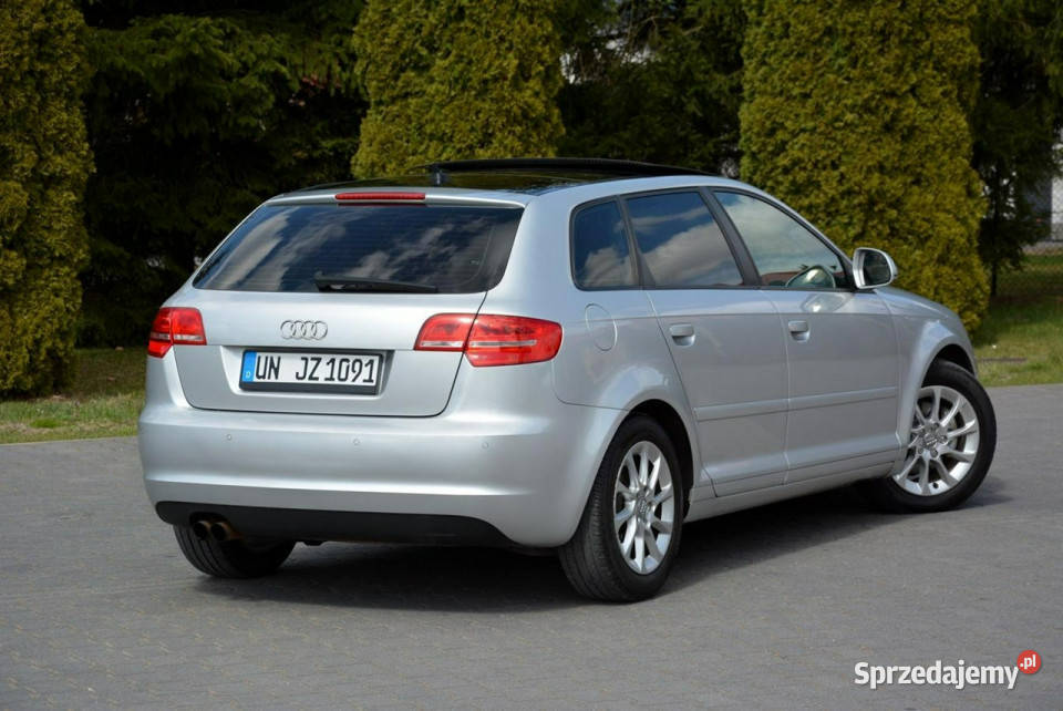 Audi A3 Sportback Lift DSG Panorama Skóry Duża Ostrów Mazowiecka