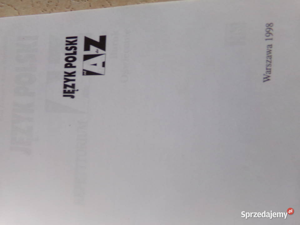 A do Z język polski repetytorium Renesans Barok Pozostałe warmińsko-mazurskie Ełk