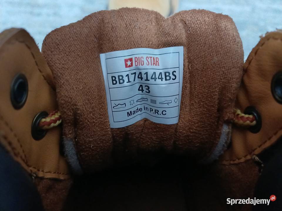 Trapery męskie Big Star Pruszków sprzedam