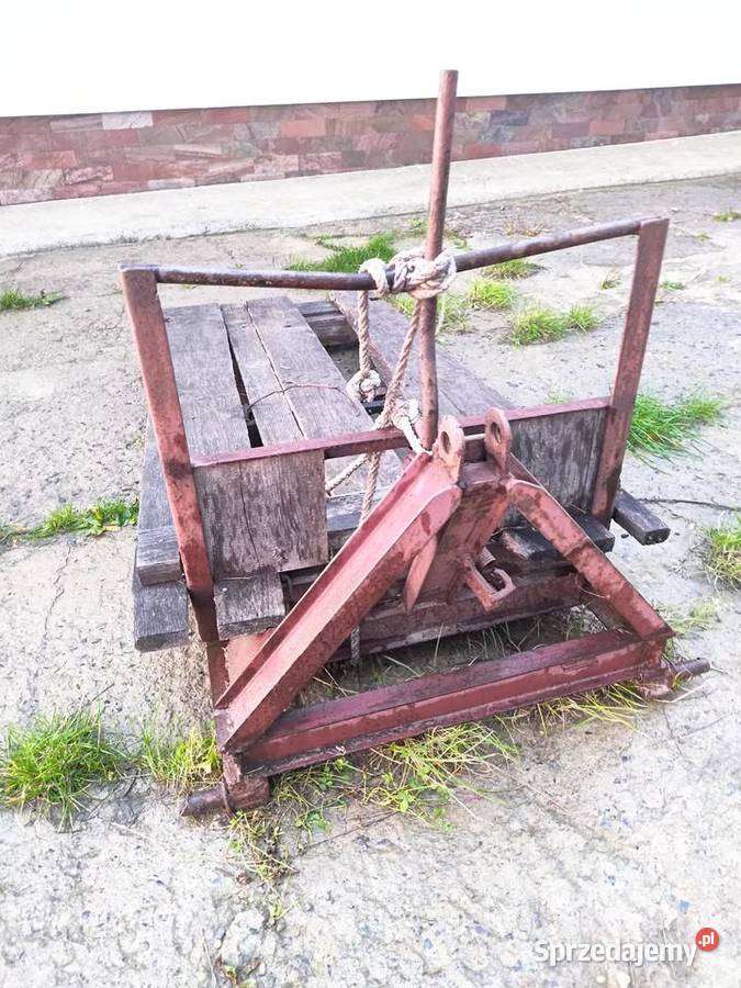 Stojak do transportu na TUZ z ręcznym kiprem Lubcza