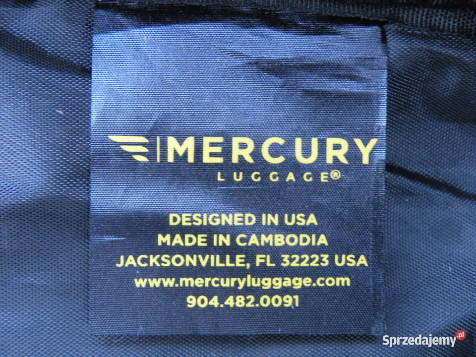 Plecak MERCURY 18 czarny Wrocław