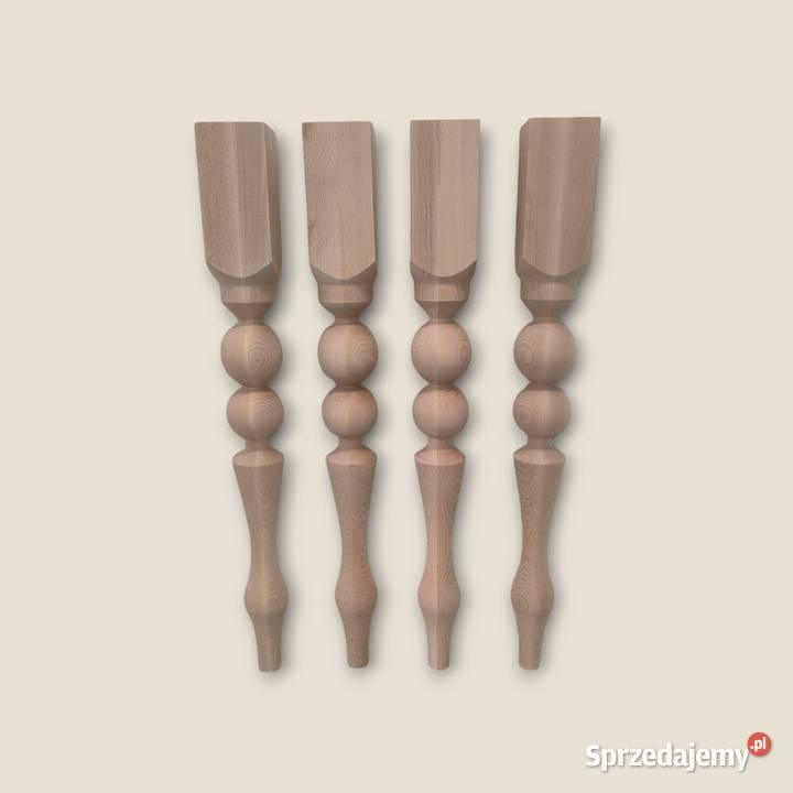 Nogi noga stołowa buk bukowa toczona 75 stół Bolesławiec