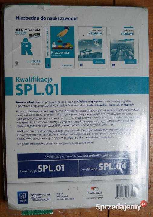 Obsługa magazynów Podręcznik do nauki zawodu Parczew