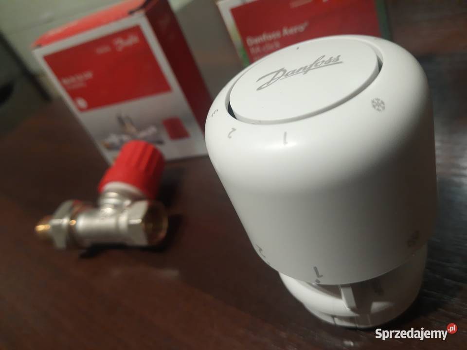 Danfoss Aero glowica i zawór termostatyczny Łódź sprzedam