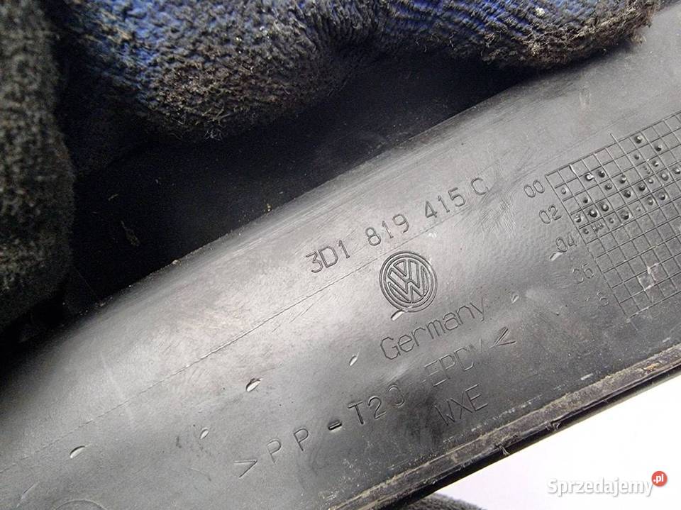 PODSZYBIE VOLKSWAGEN PHAETON 3D1819415C kujawsko-pomorskie Lipno