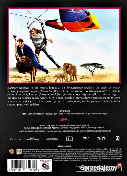 RODZINNE REWOLUCJE ADAM SANDLER ZAKOCHANE KINO Kalisz