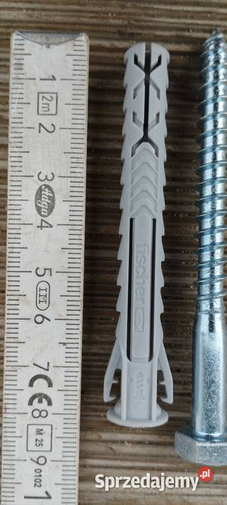 Kołek rozporowy Fischer SX plus 10 śruba z łbem Trzcińsko-Zdrój