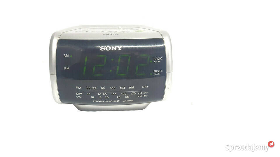 Japoński RADIOBUDZIK Vintage SONY ICFC115L w Warszawa