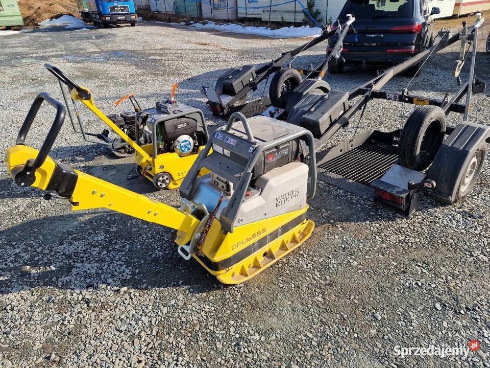 Wynajem zagęszczarki 500 Wacker DPU 6555 HECH z Kwidzyn
