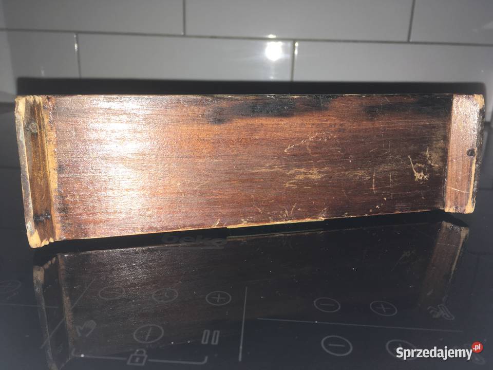 RMS Mauretania stary drewniany pamiątkowy