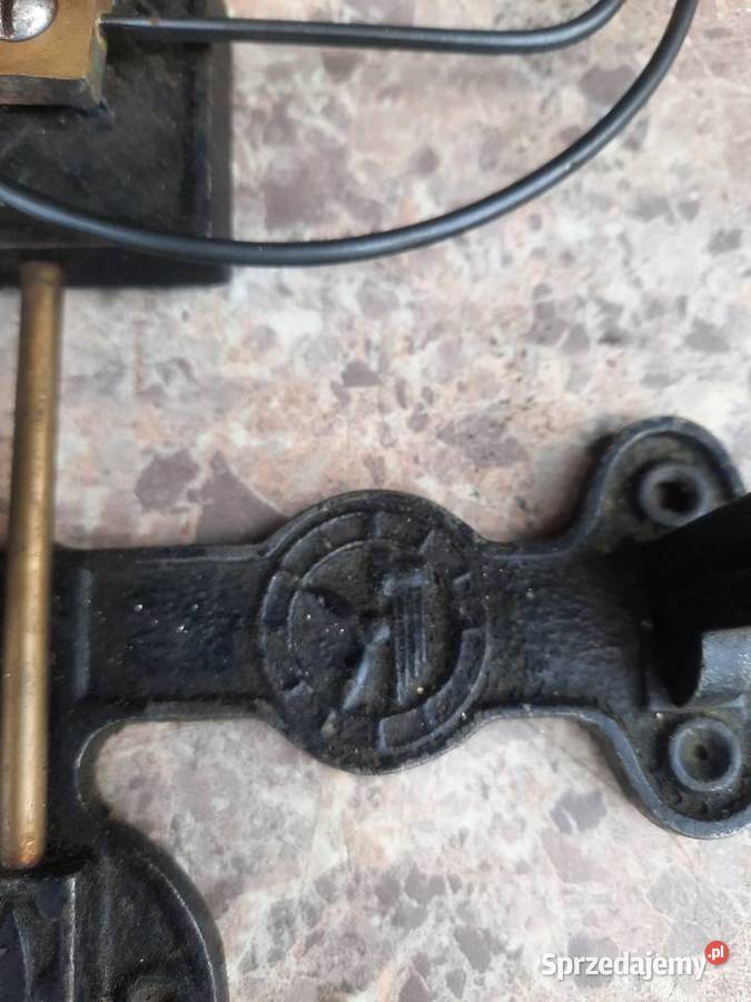 G039 Gong sanki mocowanie mechanizmu starego Tczew