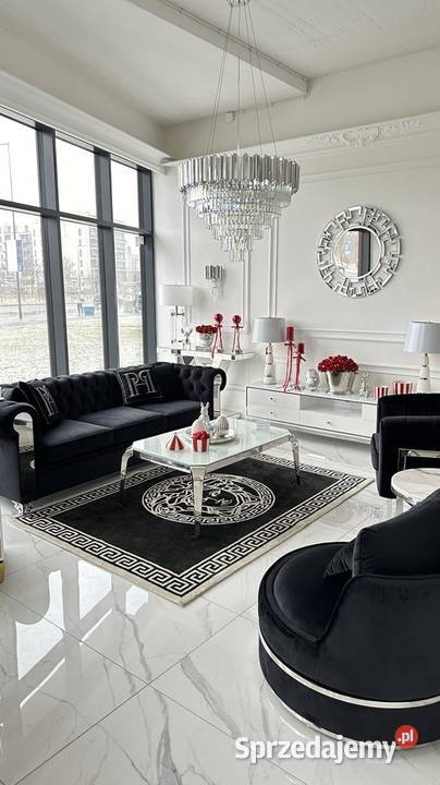 Stolik Kawowy ELITE Srebrny Glamour Designerski Warszawa sprzedam