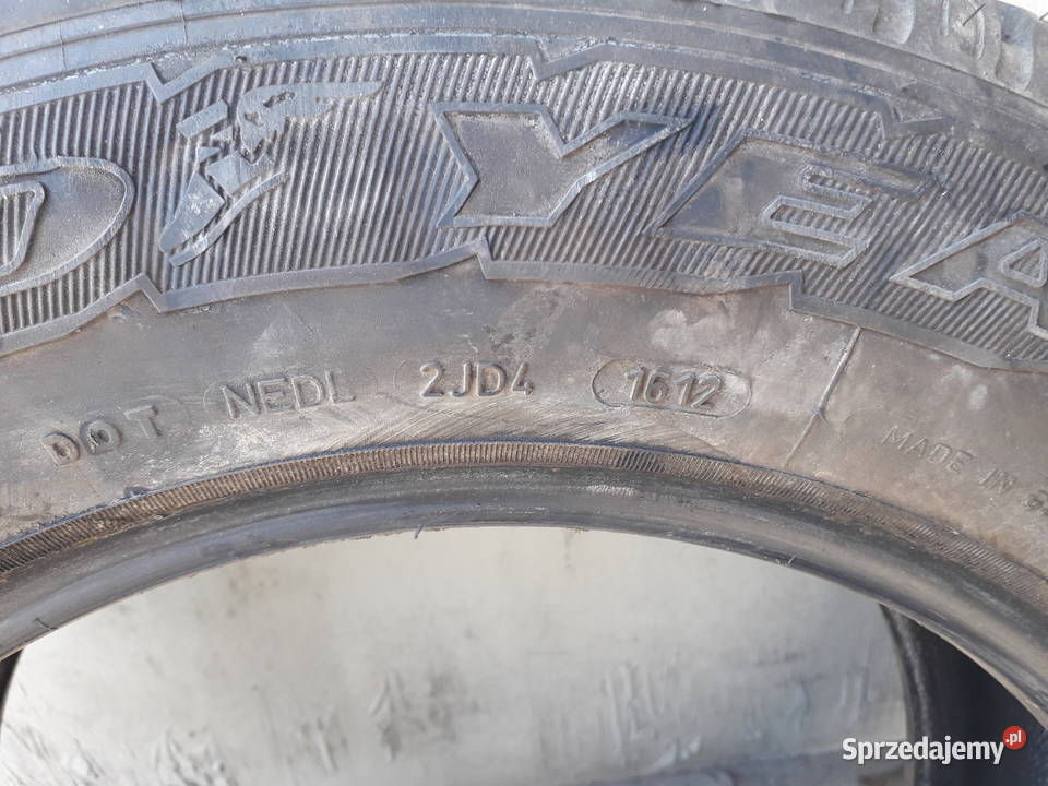 Opona letnia 1 2012r Goodyear z zapasu Markuszów