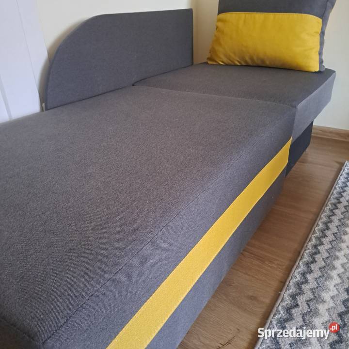 Tapczan młodzieżowy narożnik rozkładany z