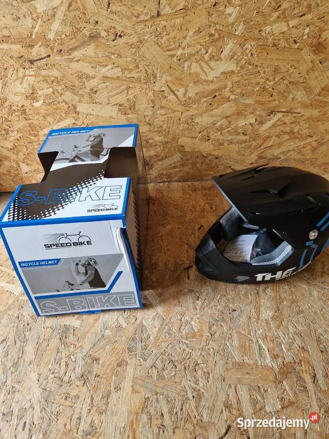 Kask Full Face SBike KA071 4S05 Rower Hulajnoga Kaski i odzież wielkopolskie sprzedam