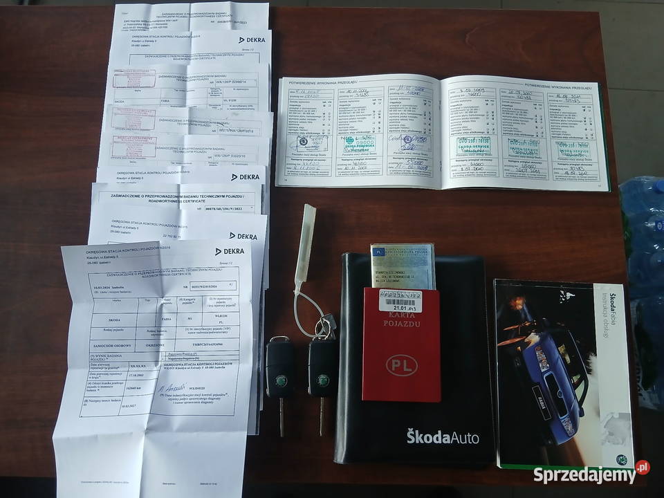 Skoda Fabia 14 16v Polski salon klima benzyna Ciechanowiec