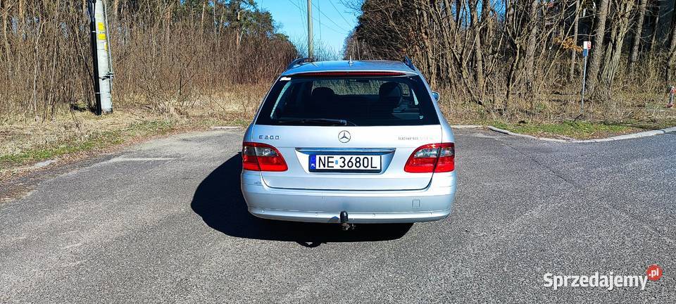 Mercedes E200 LPG Zadbany Świeży serwis olejowy radio Klasa E Zielona Góra