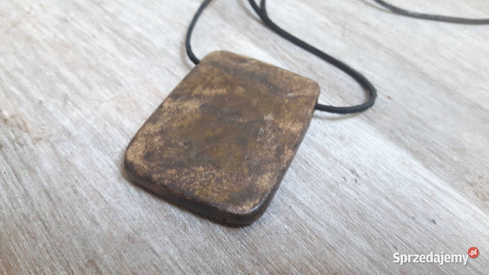 Naszyjnik ceramiczny ręcznie wykonany